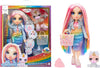 RAINBOW HIGH - Slime Kit & Pet - AMAYA  28cm Shimmer Doll with DIY Sparkle slime, magical pet and accessories