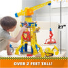 Rubble & Crew - Rubble and Crew, Bark Yard Crane Tower Playset with Rubble Action Figure, Toy Bulldozer and Kinetic Build-It Play Sand - on clearance