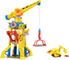 Rubble & Crew - Rubble and Crew, Bark Yard Crane Tower Playset with Rubble Action Figure, Toy Bulldozer and Kinetic Build-It Play Sand - on clearance
