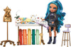 RAINBOW HIGH - Dream & Design Fashion Studio Playset. Fashion Designer Playset with Exclusive Blue Skyler Doll