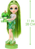 RAINBOW HIGH - Slime Kit & Pet - JADE (Green) 28cm Shimmer Doll with DIY Sparkle slime, magical pet and accessories