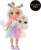 RAINBOW HIGH Littles - Opal Raine, Rainbow 5.5" Posable Small Doll with Purse, Magical Pet Unicorn