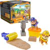 Rubble & Crew - Rubble and Mix Action Figures Set, with 3 oz of Kinetic Build-It Sand and 2 Hand Held Building Toys - on clearance