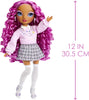 RAINBOW HIGH -  Lilac - Purple Fashion Doll in Fashionable Outfit, Glasses & 10 + colorful play accessories