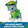Paw Patrol  - JUNGLE PUPS - Rocky Snapping Turtle Vehicle, Toy Truck with collectable Action figure