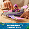 Paw Patrol  - JUNGLE PUPS - Skye Falcon Vehicle, Toy Jet with Collectible Action Figure