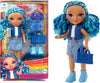 RAINBOW HIGH Littles - Sapphire Bradshaw, Blue 5.5" Posable Small Doll with Purse, Magical Pet Yeti