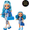 RAINBOW HIGH Littles - Sapphire Bradshaw, Blue 5.5" Posable Small Doll with Purse, Magical Pet Yeti