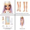 RAINBOW HIGH -  Pacific Coast Iridescent MARGOT DE PERLA White(Iridescent White) Fashion Doll with interchangeable legs - on clearance
