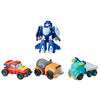 Rescue Bots - Playskool Heroes ACADEMY - WHIRL , HOT SHOT , WEDGE , HOIST - 4 PACK