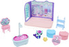 Gabby's Dollhouse - Primp and Pamer Bathroom with Mercat Figure, 3 accessories , 3 furniture and 2 Deliveries - ON CLEARANCE