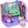 Gabby's Dollhouse - Groovy Music Room with Daniel James Catnip Figure, 2 Accessories, 2 Furniture Pieces and 2 Deliveries