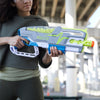 Nerf Hyper - Siege-50 Pump-Action Blaster and 40 Nerf Hyper Rounds, 110 FPS Velocity