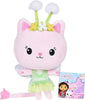 Gabby's Dollhouse - 7-inch (17.5cm) Kitty Fairy Purr-ific Plush Toy - Genuine Licensed plush