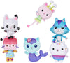 Gabby's Dollhouse - 7-inch (17.5cm) Kitty Fairy Purr-ific Plush Toy - Genuine Licensed plush