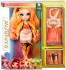 RAINBOW HIGH - Poppy Rowan - Orange Fashion Doll with 2 outfits