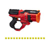 Nerf Rival - Roundhouse XX-1500 Red Blaster - Clear Rotating Chamber + 15 rounds
