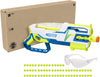 Nerf Hyper - Siege-50 Pump-Action Blaster With 65 Nerf Hyper Rounds p/n F4732, 110 FPS Velocity and  EXCLUSIVE Colour Design - on clearance