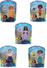 ENCANTO Set of 5 ( Peppa , Isabela , Mirabela , Antonio & Luisa Madrigal ) 3 inch (7.5cm) small dolls , including accessory - on clearance