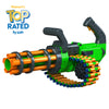 DART ZONE - ADVENTURE FORCE - V-TWIN Motorized Gatling Belt Dart Blaster  - ( nerf rival )