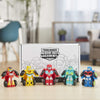 Rescue Bots Academy - Mini Bot Racers Converting Robot Toy 5-Pack, 5 CM toy cars