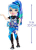 RAINBOW HIGH -  JUNIOR HIGH - Special Edition - Holly De’Vious - 9" Blue and Green Posable Fashion Doll with Accessories