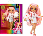 RAINBOW HIGH -  JUNIOR HIGH - Special Edition - Kia Hart - 9" Pink Posable Fashion Doll with Accessories