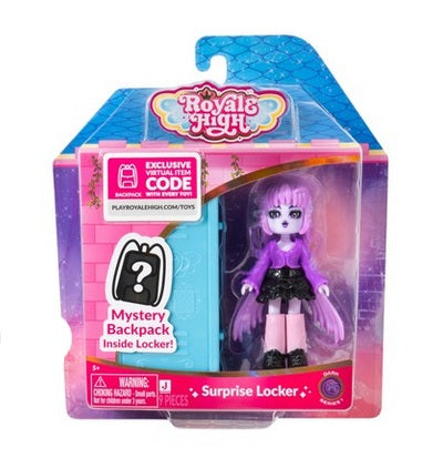 Royale High Surprise Locker and Figure (PurpleHair) - Virtual Item Code Included - on clearance