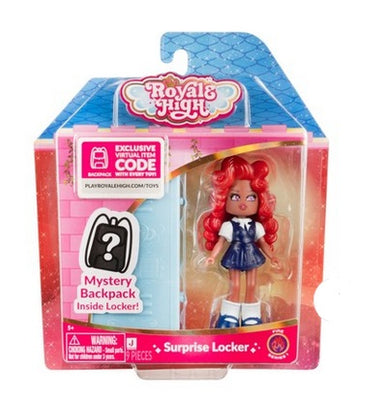 Royale High Surprise Locker and Figure (Red Hair) - Virtual Item Code Included - on clearance