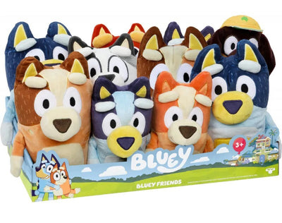 BLUEY -  SERIES 8 - Carton of 10 - PARENTS - ( 2 Chilli, 2 Bandit, 1 Muffin, 1 Rusty, 1 snickers, 2 bluey, 1 bingo)