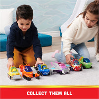 Paw Patrol -Aqua Pups Rocky Transforming Sawfish Vehicle with Collectible Action Figure - on clearance