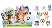 BLUEY -  SERIES 8 - Carton of 10 - 8 inch plushes (2 Lila, 2 Socks, Winton, Honey Chattermax, Bilby, Playtime Bluey, Playtime Bingo)