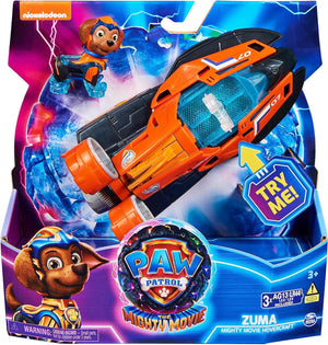 Paw Patrol -The Mighty Movie, Toy Jet Boat with Zuma Mighty Pups Action Figure, Lights and Sounds