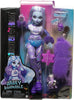 Monster High - Abbey Bominable Yeti with Pet Mammoth Tundra & Accessories Including Furry Scarf & Snowflake Backpack