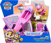Paw Patrol  - Air Rescue Skye Action Figure & Hero Claw Jet Plane with Retractable Claw, Rescue Basket & Bunny - on clearance