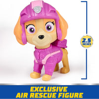Paw Patrol  - Air Rescue Skye Action Figure & Hero Claw Jet Plane with Retractable Claw, Rescue Basket & Bunny - on clearance