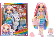 RAINBOW HIGH - Slime Kit & Pet - AMAYA  28cm Shimmer Doll with DIY Sparkle slime, magical pet and accessories