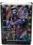 Monster High - Amped Up Frankie Stein Rockstar with Instrument & Performance-Themed Accessories Like Headphones