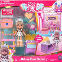 Royale High Baking Class Playset - 1 Doll, 6 Accessories - Fits Inside Castle Playset - Virtual Item Code Included - on clearance