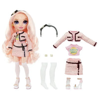 RAINBOW HIGH - BELLA 2 PACK, Pink Fashion Dolls, Pink Hair, 9 inch Junior High Doll with 2 complete doll outfits - COMING SOON