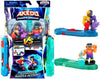 Akedo Power Storm Buster Splits Versus Sweat Stain - 2 Mini Battling Warriors and 2 Battle Controllers