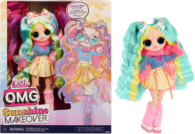 L.O.L LOL Surprise  - OMG Sunshine Makeover Fashion Doll - BUBBLEGUM DJ  - Includes Colour Changing Features, Multiple Surprises, and Fabulous Accessories