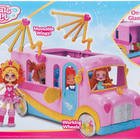 Royale High us & Glam Closet - (1) Exclusive Doll, On-The-Go Glam Closet, Moveable Wings, Working Wheels and Room for 4 Friends - Virtual Item Code Included - on clearance