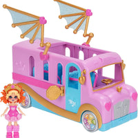 Royale High us & Glam Closet - (1) Exclusive Doll, On-The-Go Glam Closet, Moveable Wings, Working Wheels and Room for 4 Friends - Virtual Item Code Included - on clearance