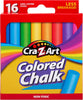 CraZart - Classic Coloured Chalk (16 pieces) - on clearance