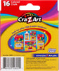 CraZart - Classic Coloured Chalk (16 pieces) - on clearance