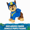 Paw Patrol  - JUNGLE PUPS - Chase Tiger Vehicle, Toy Truck with Collectible Action Figure