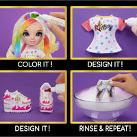 RAINBOW HIGH -  Color and Create Fashion doll - Blue Eyes version colour