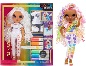 RAINBOW HIGH -  Color and Create Fashion doll - Violet Eyes version colour