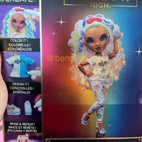 RAINBOW HIGH -  Color and Create Fashion doll - Violet Eyes version colour